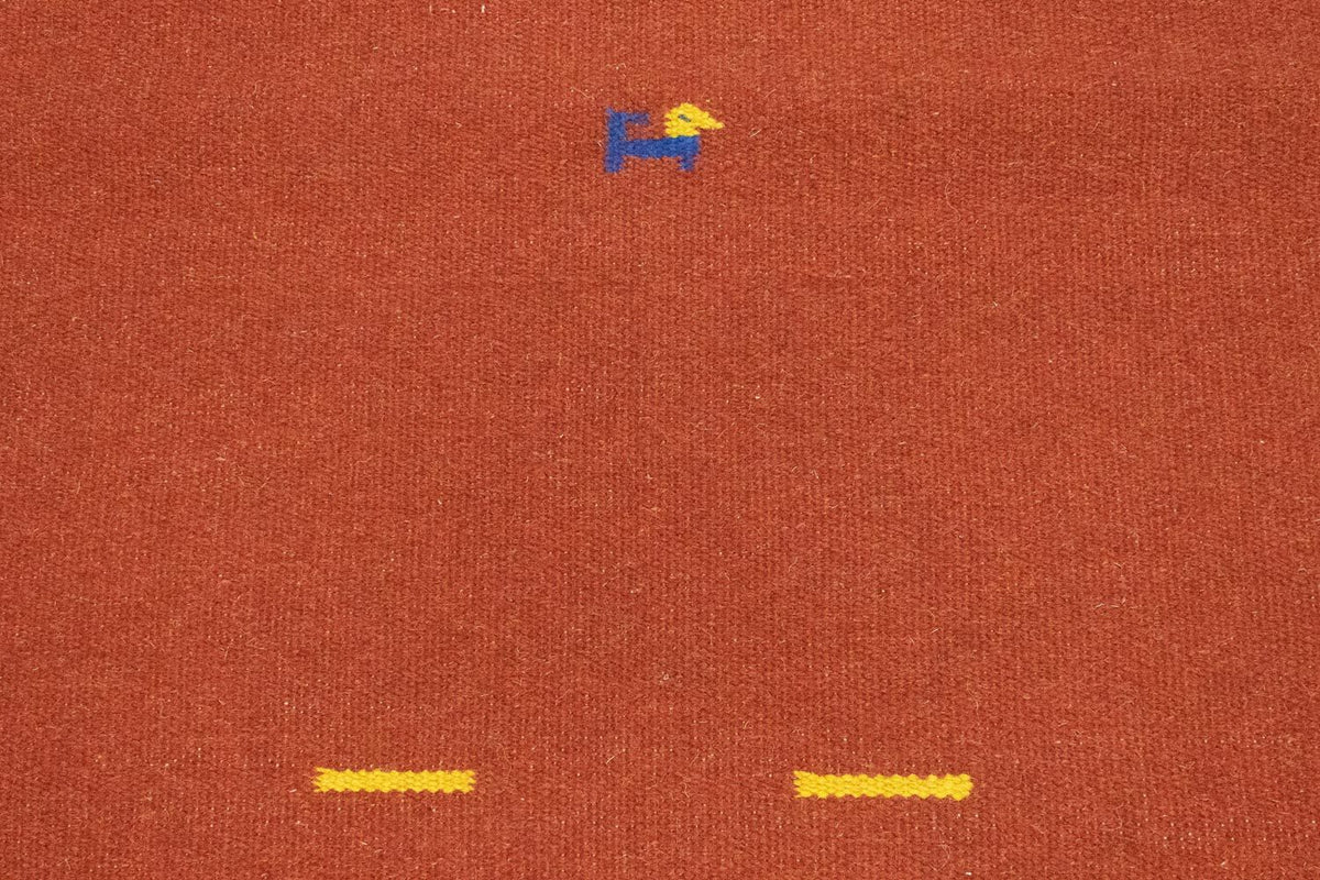 Kelim matta - trendig - 180 x 120 cm - rost