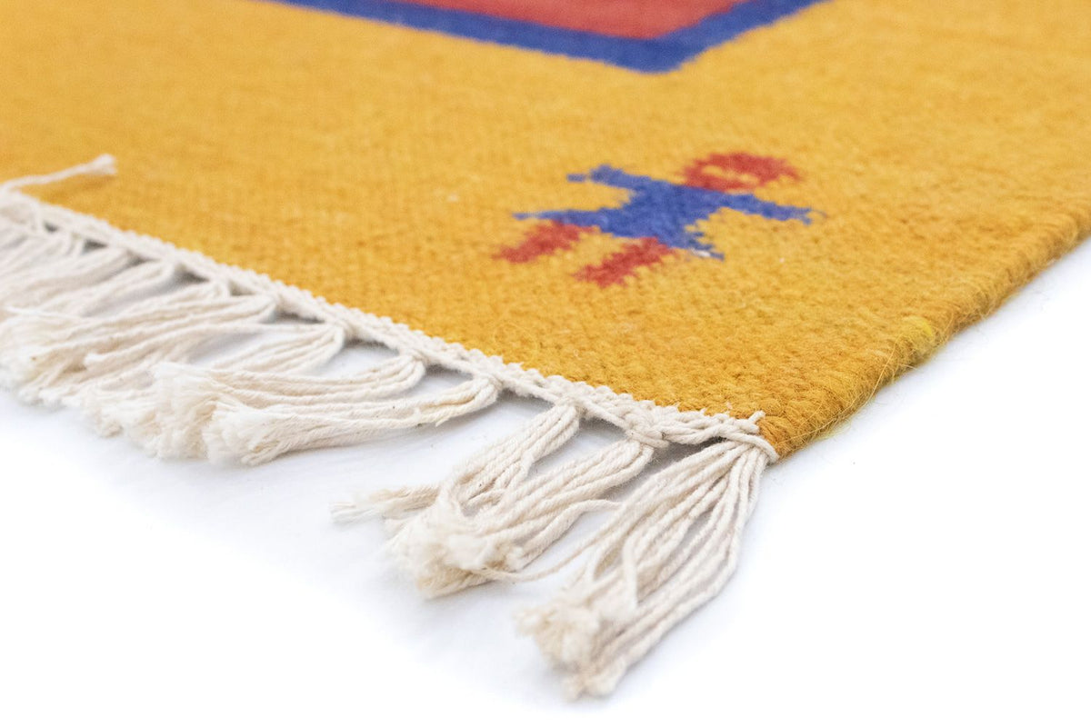 Modern kilim Mattan 140x200cm - Ullmatta