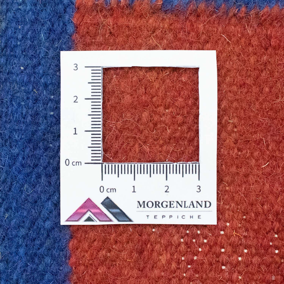 Kelim matta - trendig - 200 x 140 cm - röd