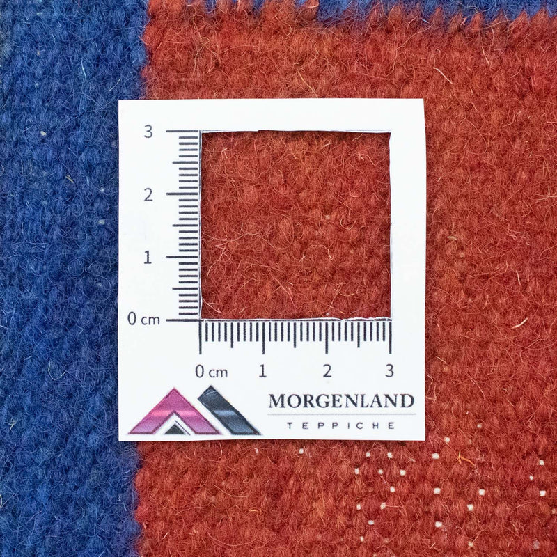 Kelim matta - trendig - 200 x 140 cm - röd