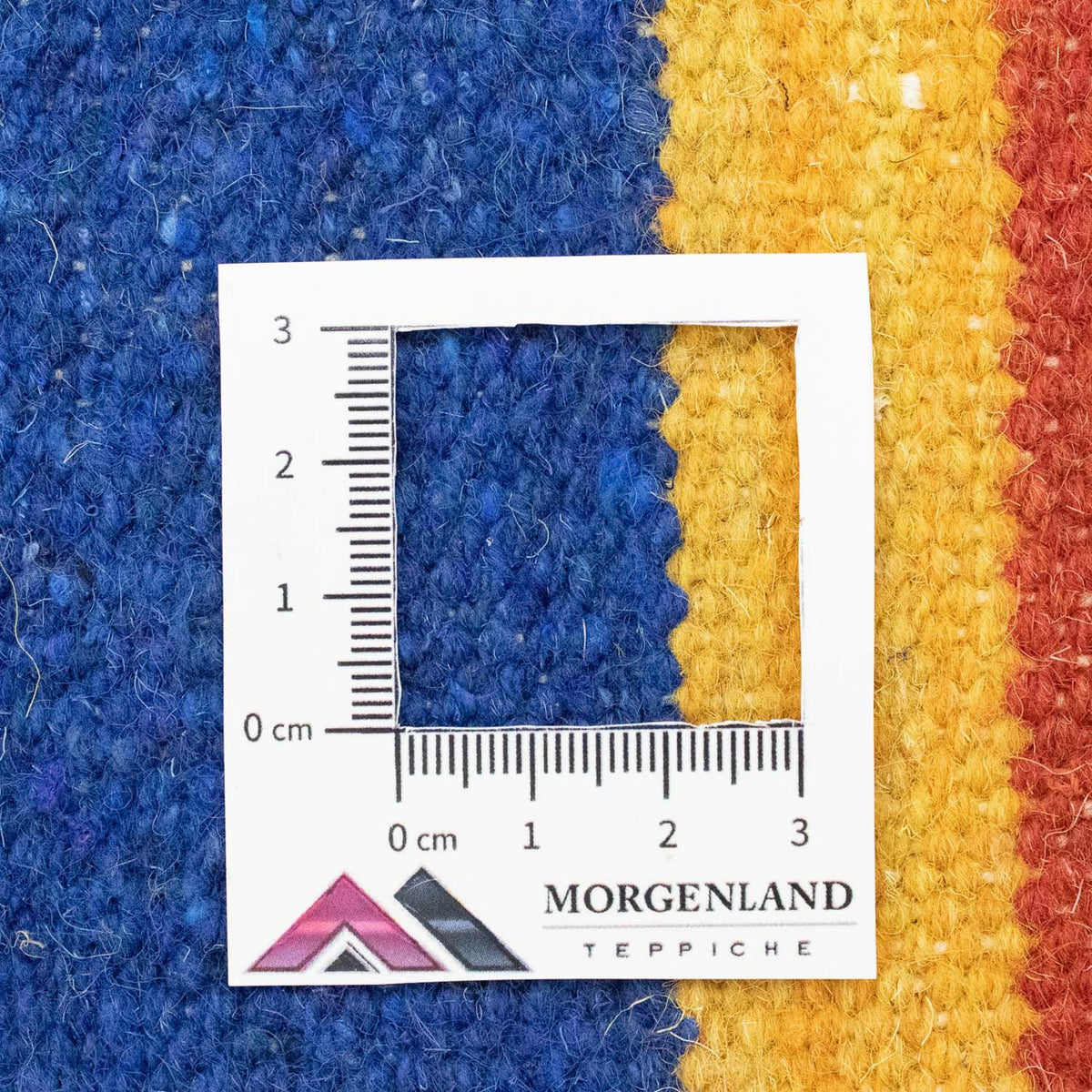 Kelim matta - trendig - 200 x 140 cm - orange