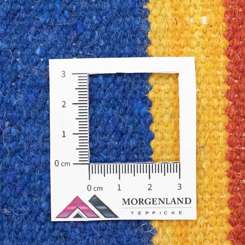 Kelim matta - trendig - 200 x 140 cm - orange