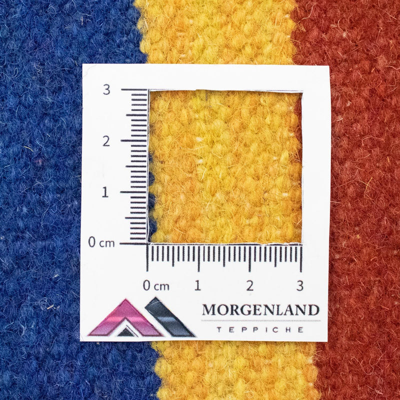 Kelim matta - trendig - 200 x 140 cm - orange