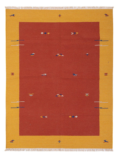 Modern kilim Mattan - Ullmatta