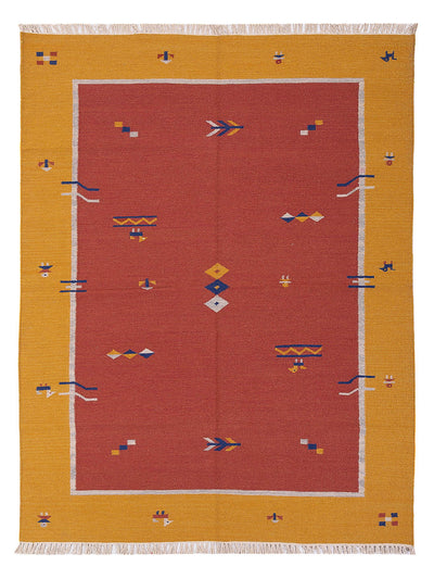 Modern kilim Mattan - Ullmatta