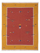 Kelim matta - trendig - 240 x 170 cm - karamell