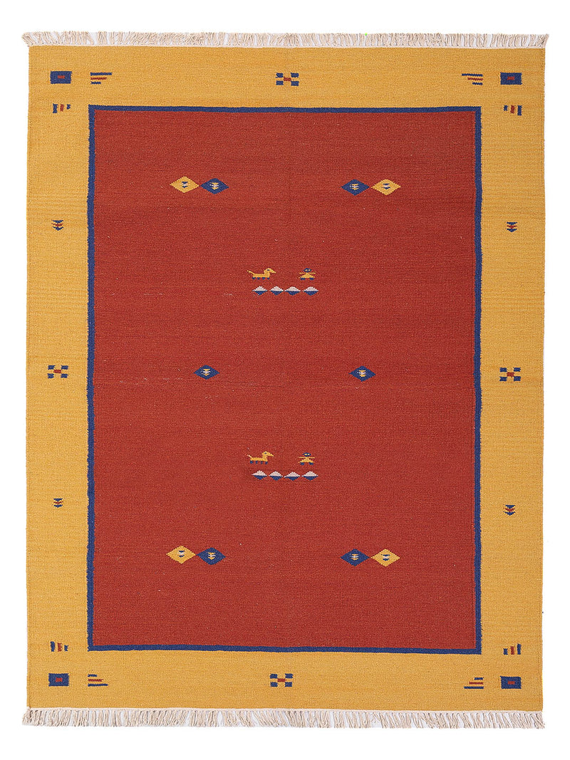 Modern kilim Mattan - Ullmatta