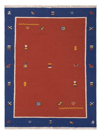 Kelim matta - trendig - 240 x 170 cm - karamell