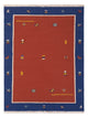 Modern kilim Mattan - Ullmatta