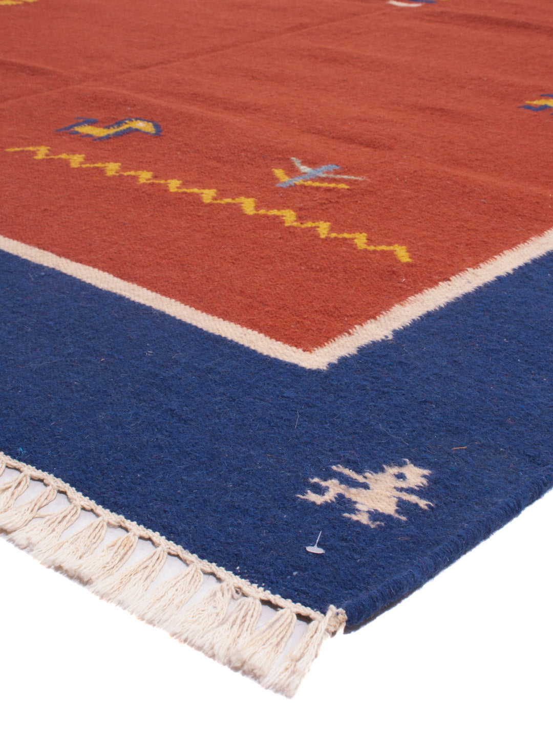 Kelim matta - trendig - 240 x 170 cm - karamell