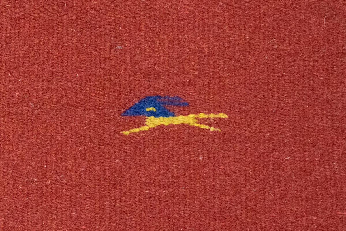 Kelim matta - trendig - 180 x 120 cm - röd