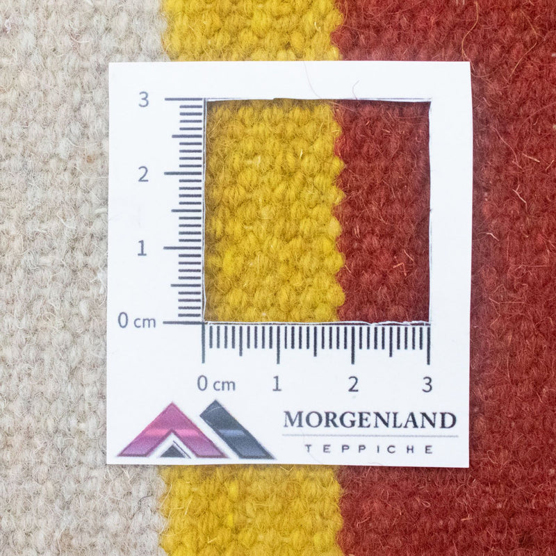 Kelim matta - trendig - 200 x 140 cm - röd