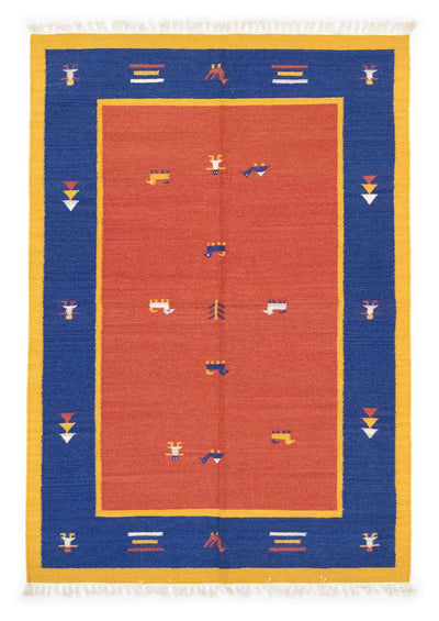 Modern kilim Mattan 140x200cm - Ullmatta