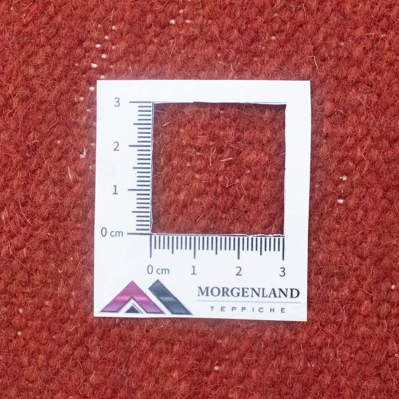 Kelim matta - trendig - 200 x 140 cm - röd