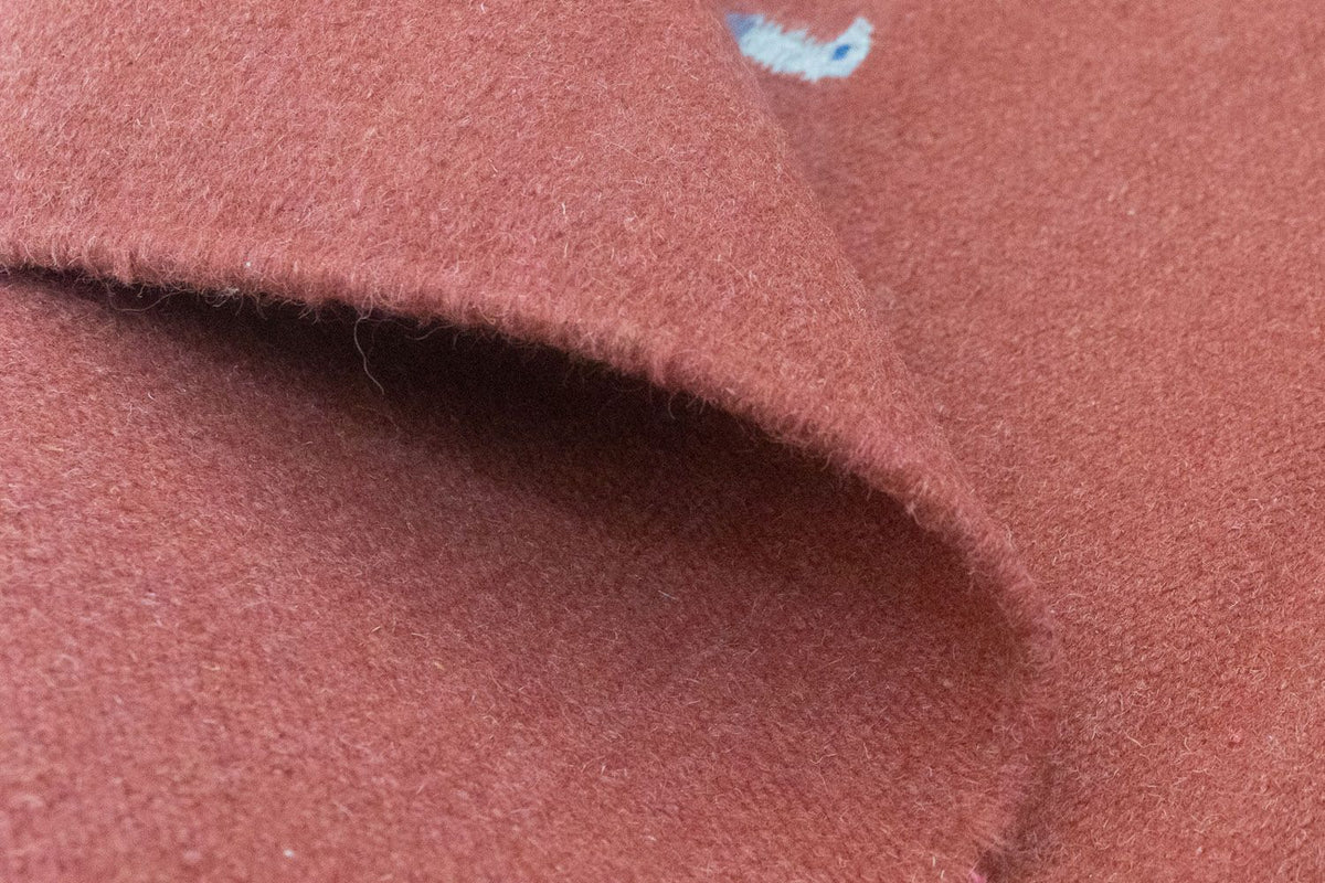 Kelim matta - trendig - 200 x 140 cm - orange