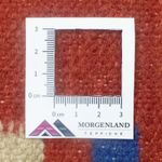 Kelim matta - trendig - 200 x 140 cm - röd