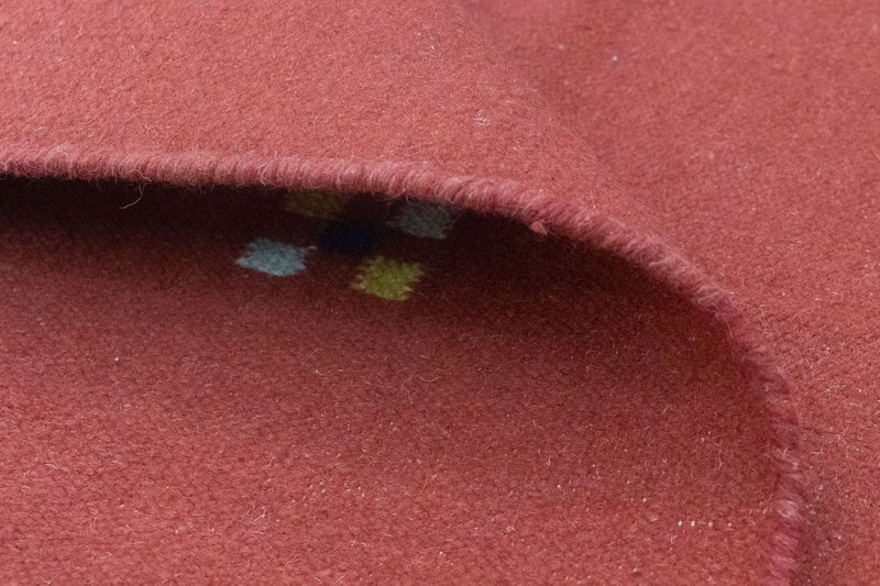 Kelim matta - trendig - 200 x 140 cm - röd