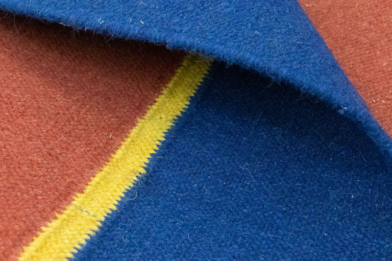 Kelim matta - trendig - 200 x 140 cm - orange