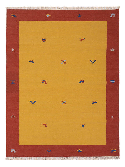 Modern kilim Mattan - Ullmatta
