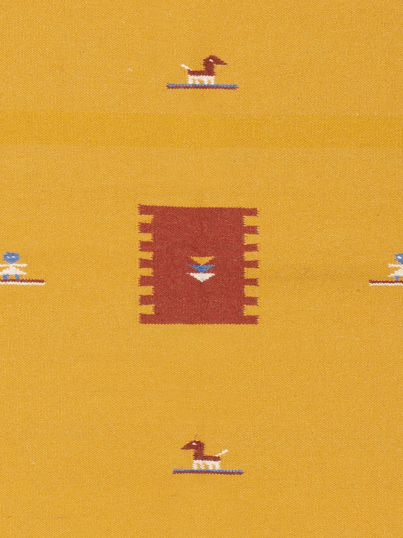 Kelim matta - trendig - 240 x 170 cm - karamell
