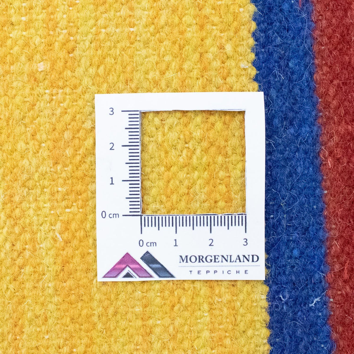 Kelim matta - trendig - 200 x 140 cm - orange