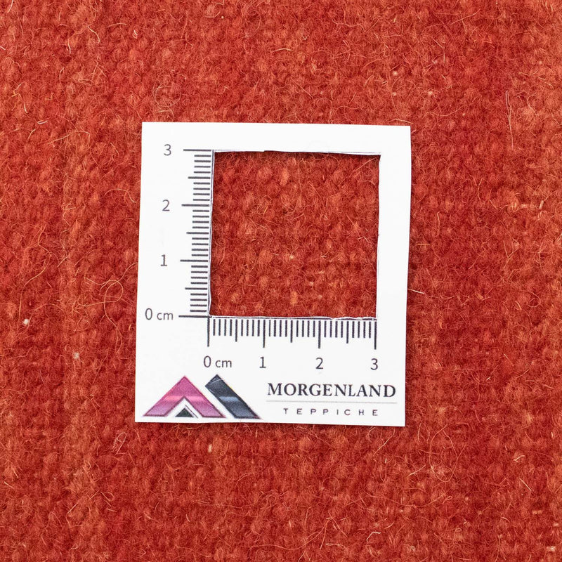 Kelim matta - trendig - 200 x 140 cm - röd