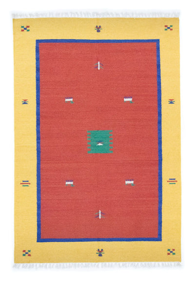 Modern kilim Mattan 140x200cm - Ullmatta