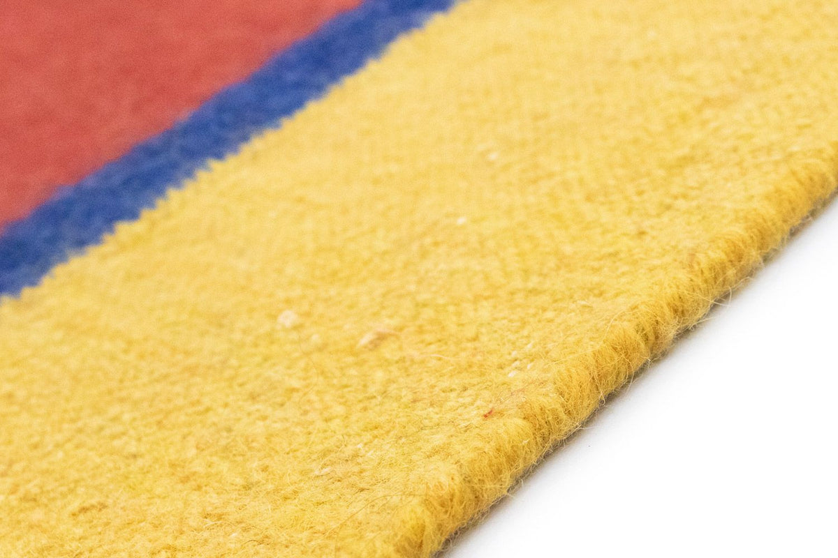 Kelim matta - trendig - 200 x 140 cm - röd