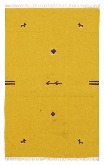 Modern kilim Mattan 120x180cm - Ullmatta