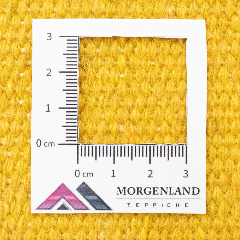 Kelim matta - trendig - 180 x 120 cm - gul