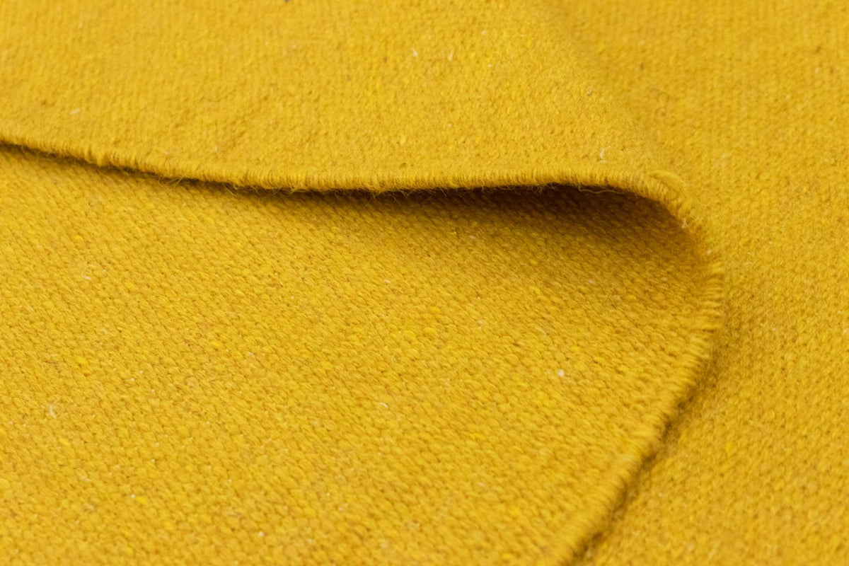 Kelim matta - trendig - 180 x 120 cm - gul