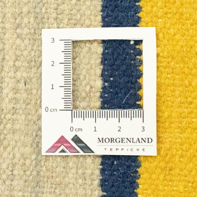 Kelim matta - trendig - 300 x 200 cm - gul