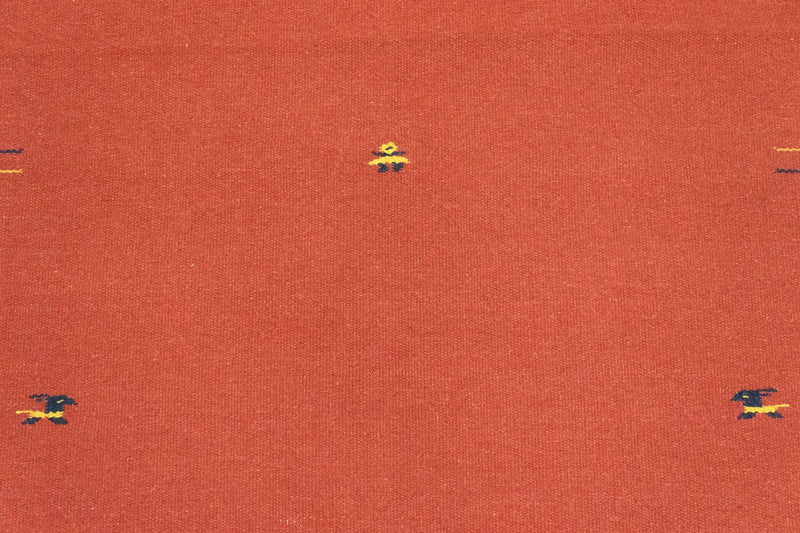 Kelim matta - trendig - 180 x 120 cm - röd