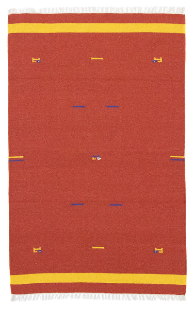 Modern kilim Mattan 120x180cm - Ullmatta