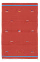 Modern kilim Mattan 180x120cm - Ullmatta