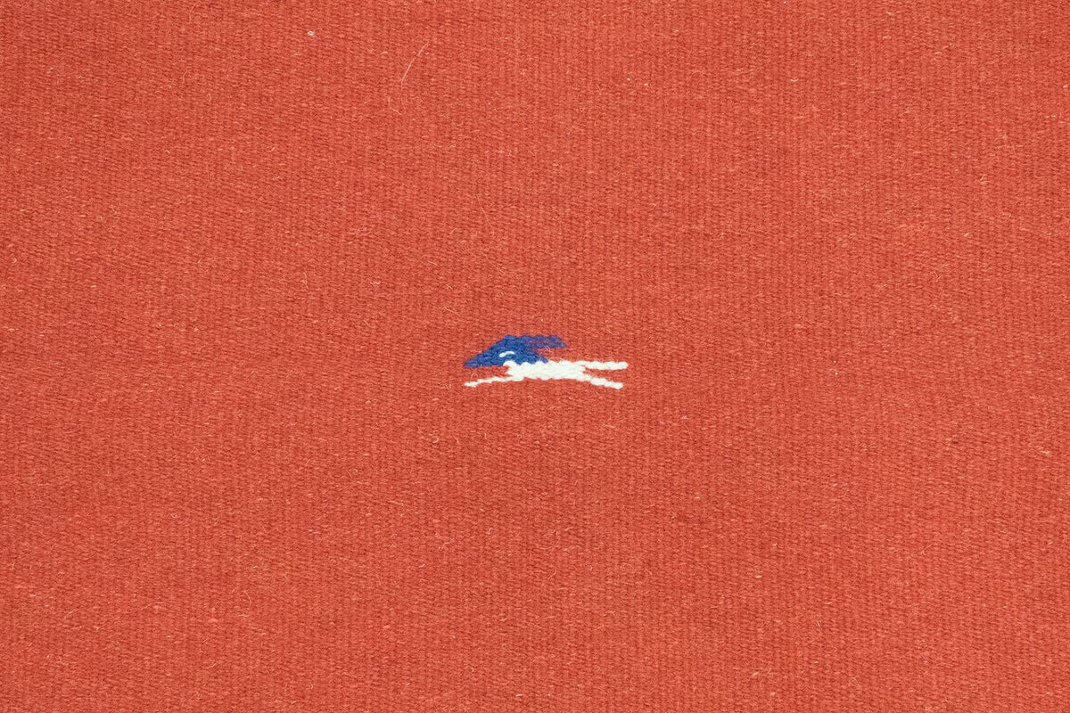 Kelim matta - trendig - 180 x 120 cm - röd