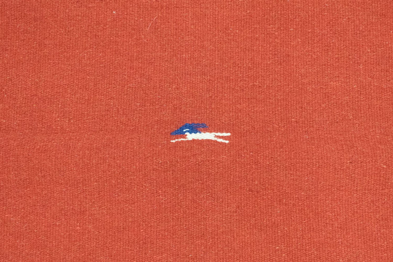 Kelim matta - trendig - 180 x 120 cm - röd