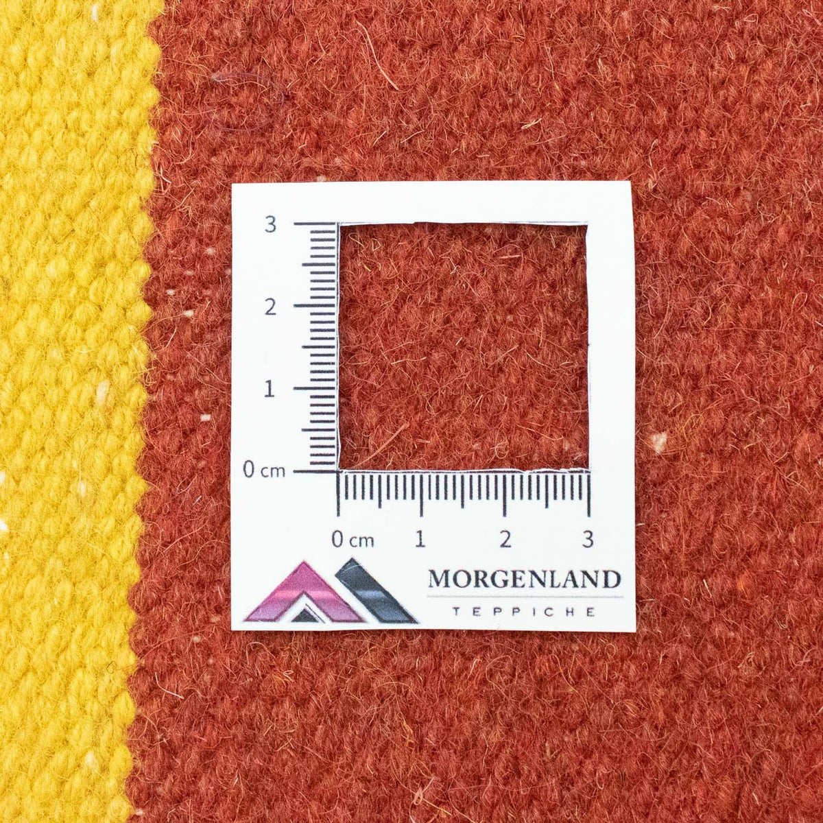 Kelim matta - trendig - 180 x 120 cm - orange