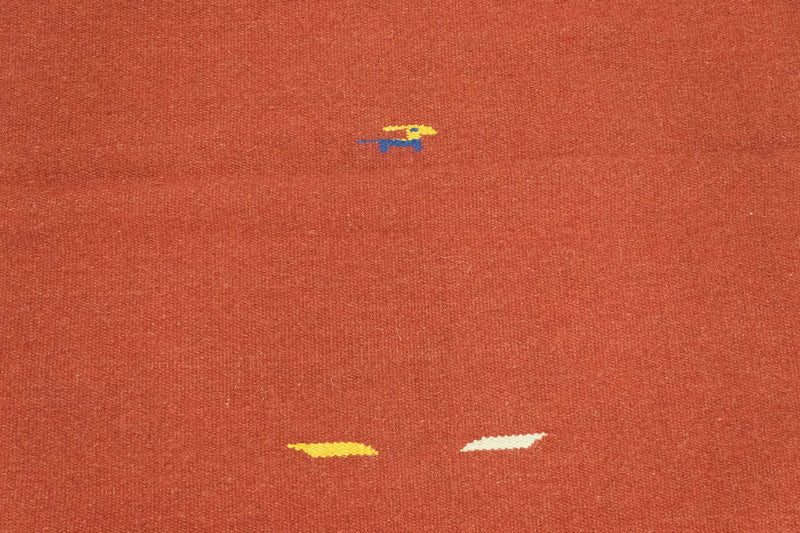 Kelim matta - trendig - 180 x 120 cm - röd