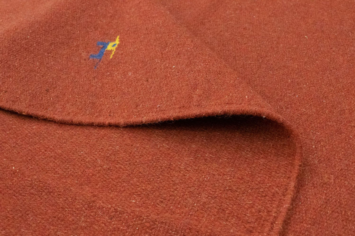 Kelim matta - trendig - 180 x 120 cm - röd