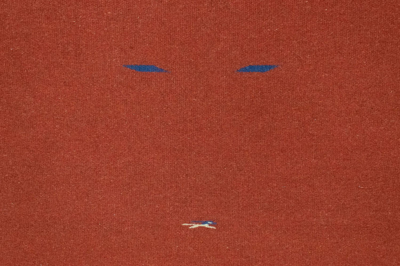 Kelim matta - trendig - 180 x 120 cm - röd