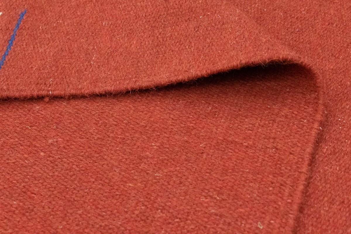 Kelim matta - trendig - 180 x 120 cm - röd