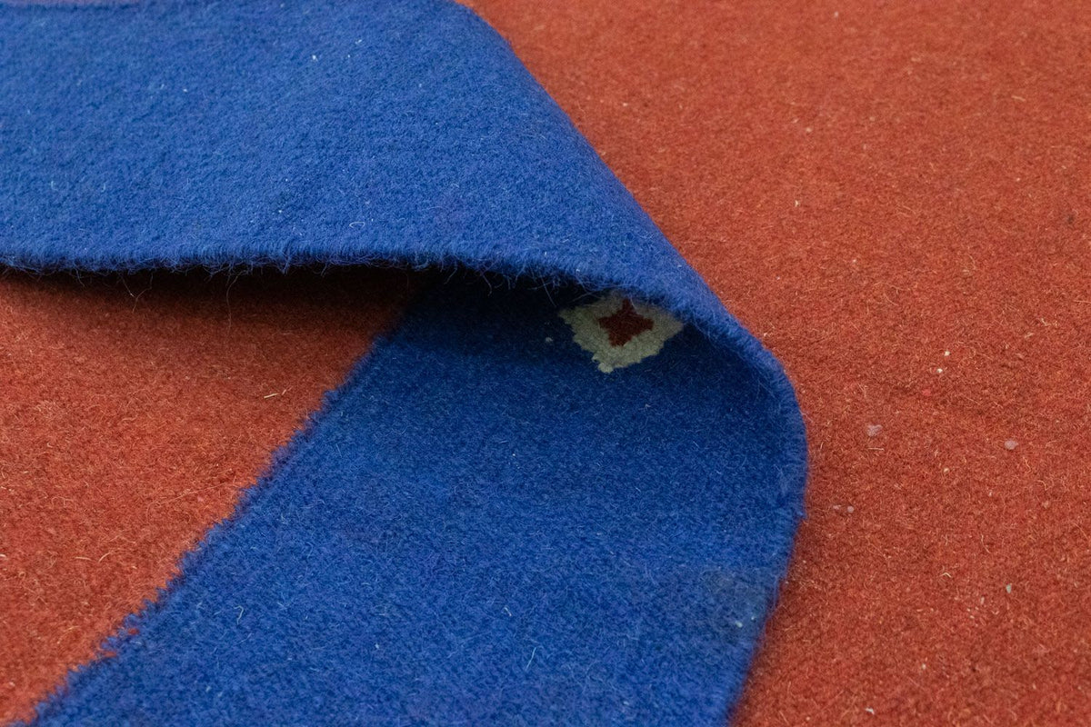 Kelim matta - trendig - 180 x 120 cm - röd