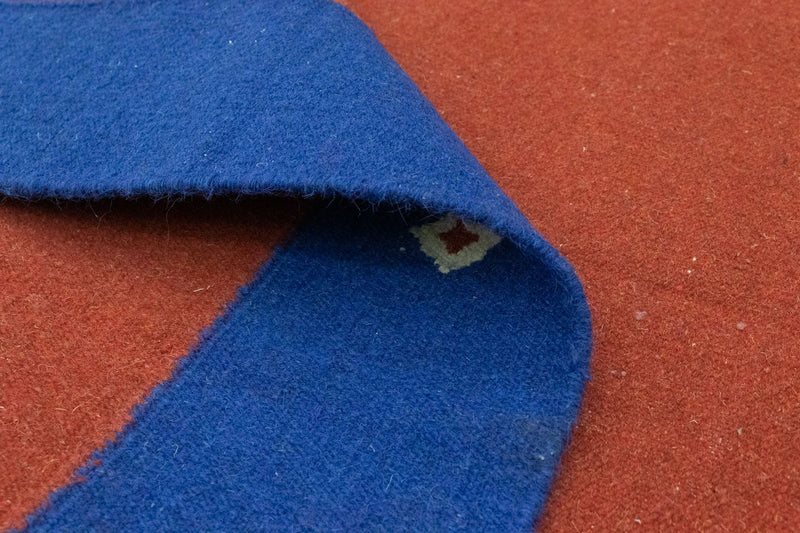 Kelim matta - trendig - 180 x 120 cm - röd