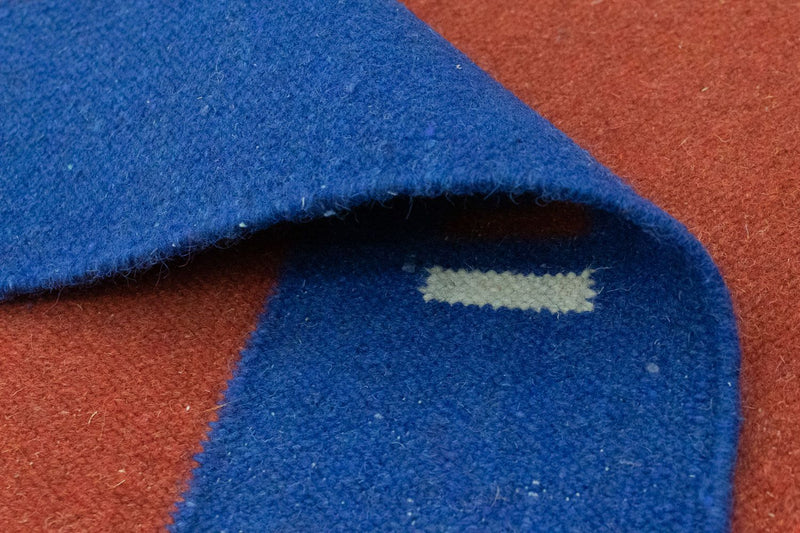 Kelim matta - trendig - 180 x 120 cm - röd