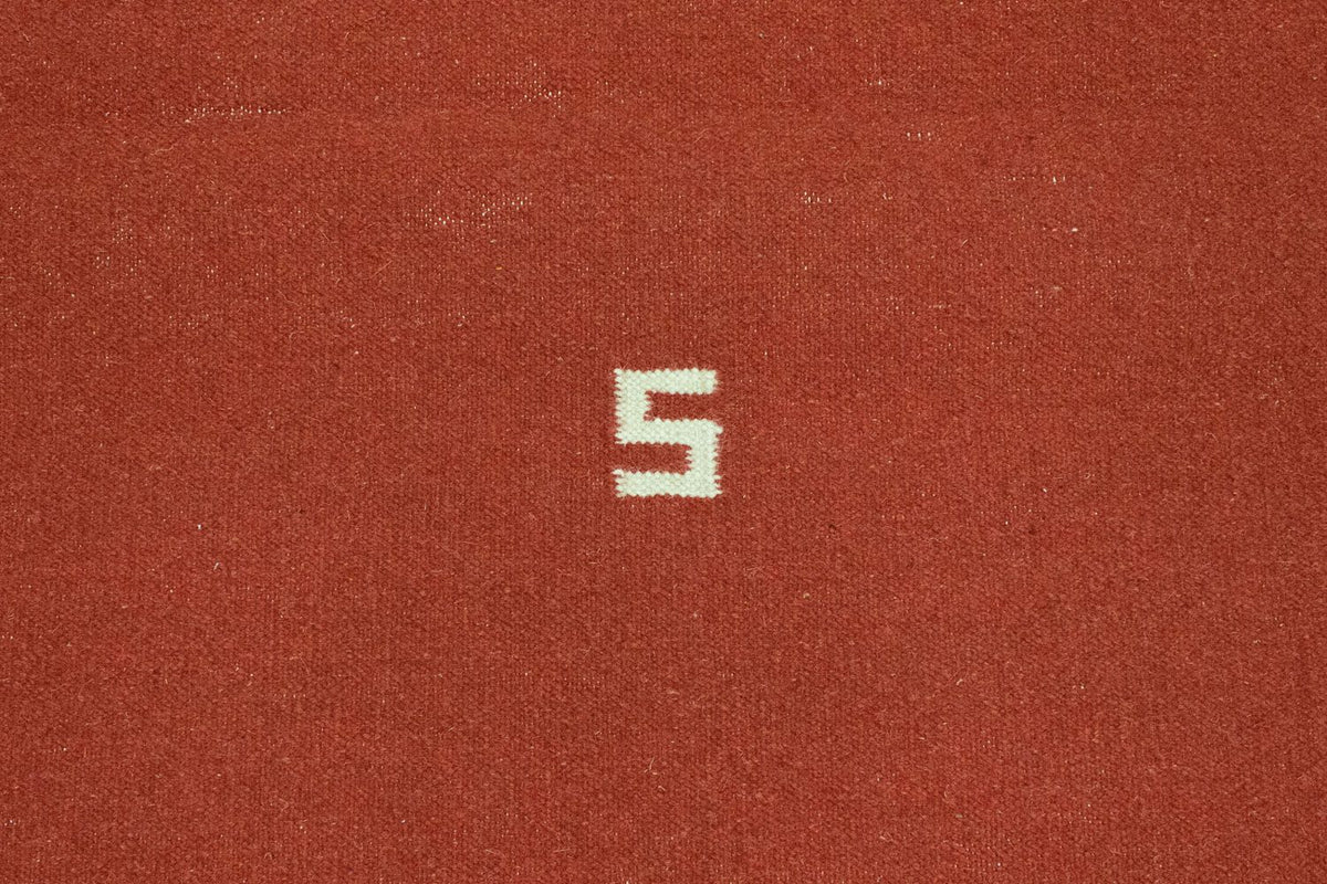 Kelim matta - trendig - 180 x 120 cm - röd