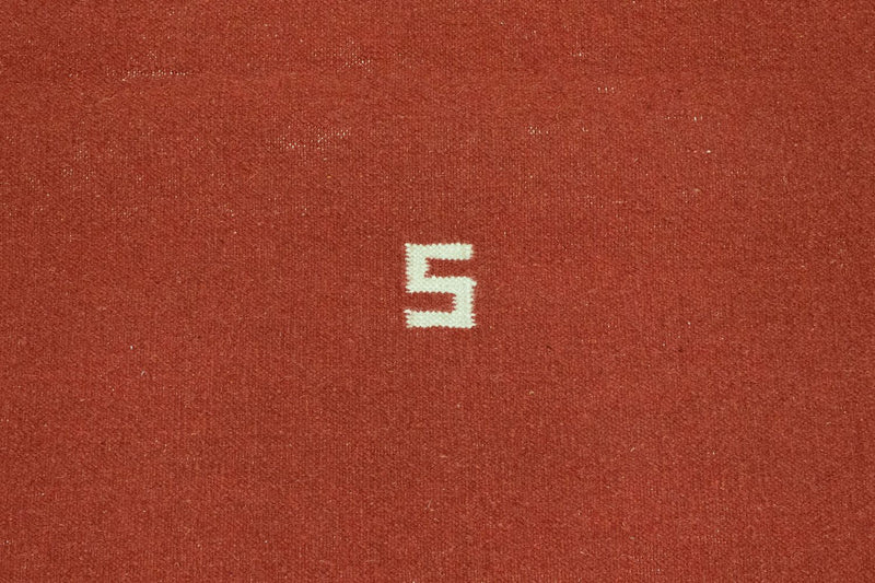 Kelim matta - trendig - 180 x 120 cm - röd