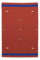 Modern kilim Mattan 180x120cm - Ullmatta