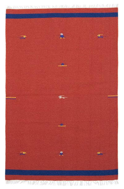 Modern kilim Mattan 120x180cm - Ullmatta