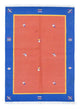 Modern kilim Mattan 200x140cm - Ullmatta
